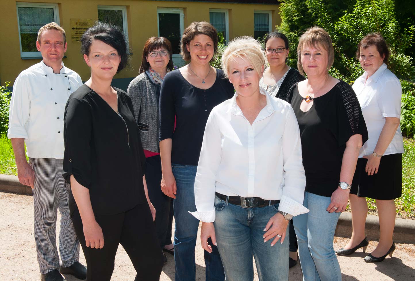 Team SoPro Meißen Ein Gruppenfoto vom Team SoPro Meißen